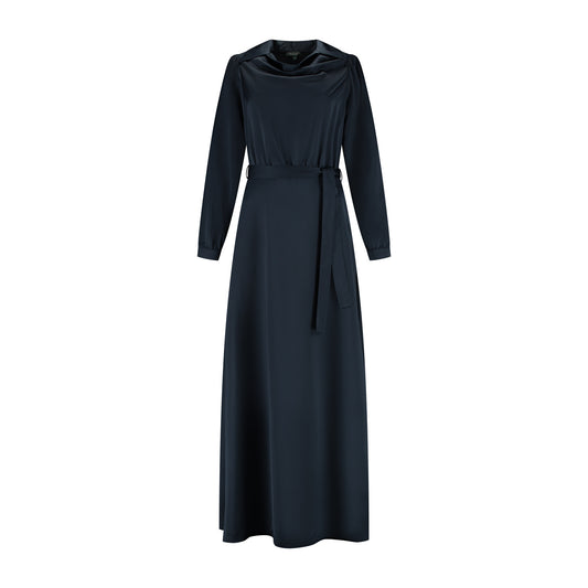 Port Lavande Jurk Lois donkerblauw