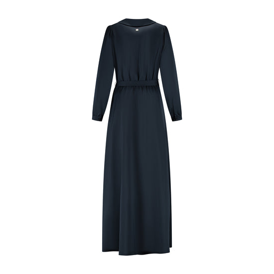 Port Lavande Jurk Lois donkerblauw