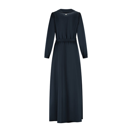 Port Lavande Jurk Lois donkerblauw