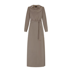 Jurk Lois taupe