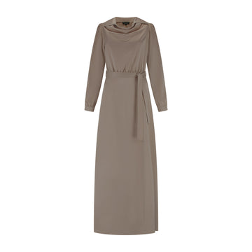 Port Lavande Jurk Lois taupe