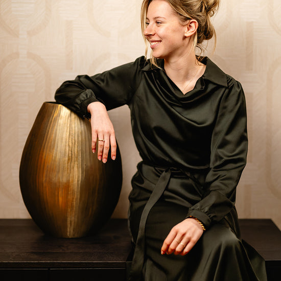 Port Lavande Jurk Lois zwart