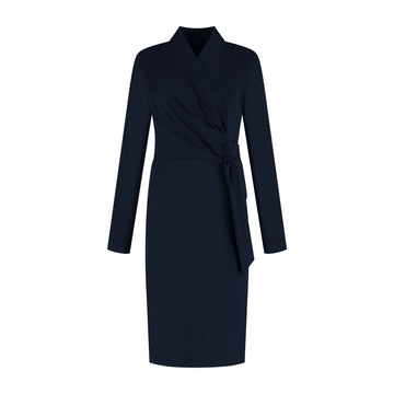 Port Lavande Jurk Manita donkerblauw
