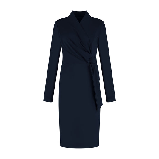 Port Lavande Jurk Manita donkerblauw