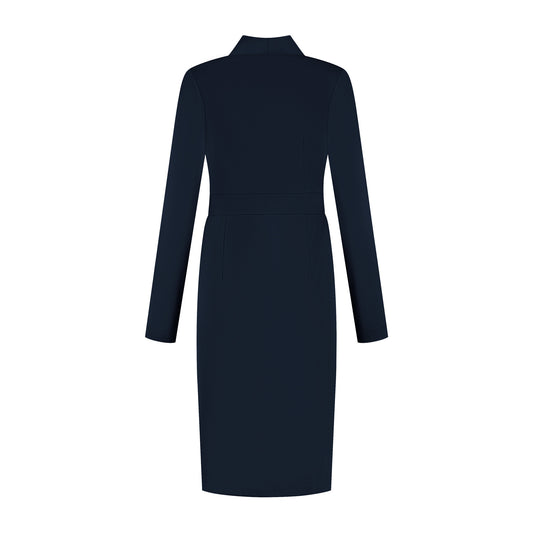 Port Lavande Jurk Manita donkerblauw