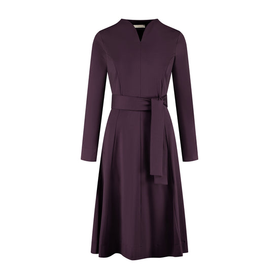 Port Lavande Jurk Mayah aubergine