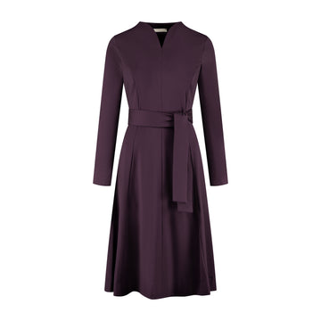 Port Lavande Jurk Mayah aubergine