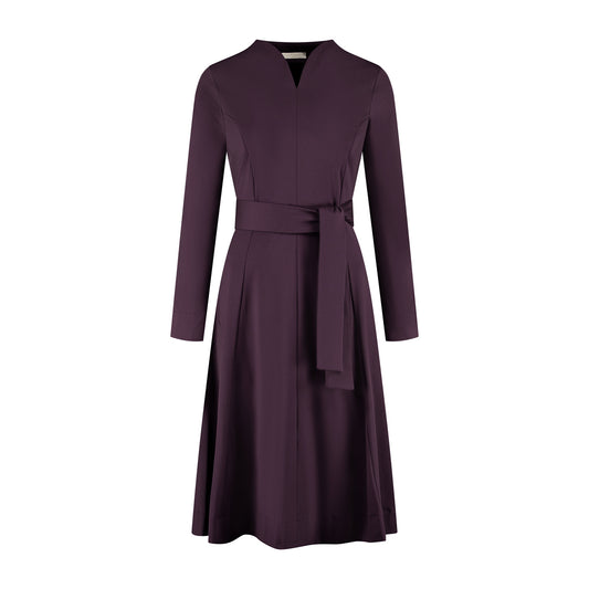 Port Lavande Jurk Mayah aubergine