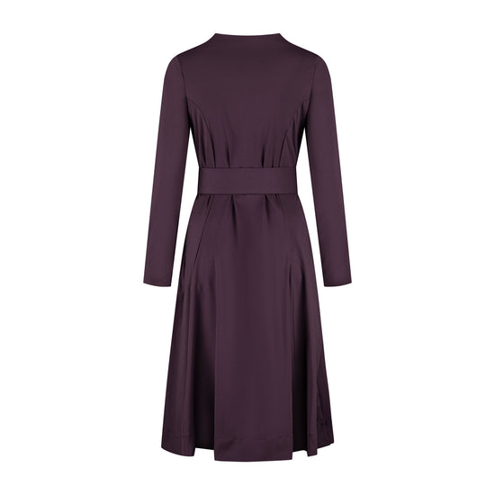 Port Lavande Jurk Mayah aubergine