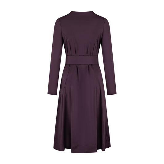 Port Lavande Jurk Mayah aubergine