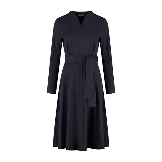 Port Lavande Jurk Mayah donkerblauw