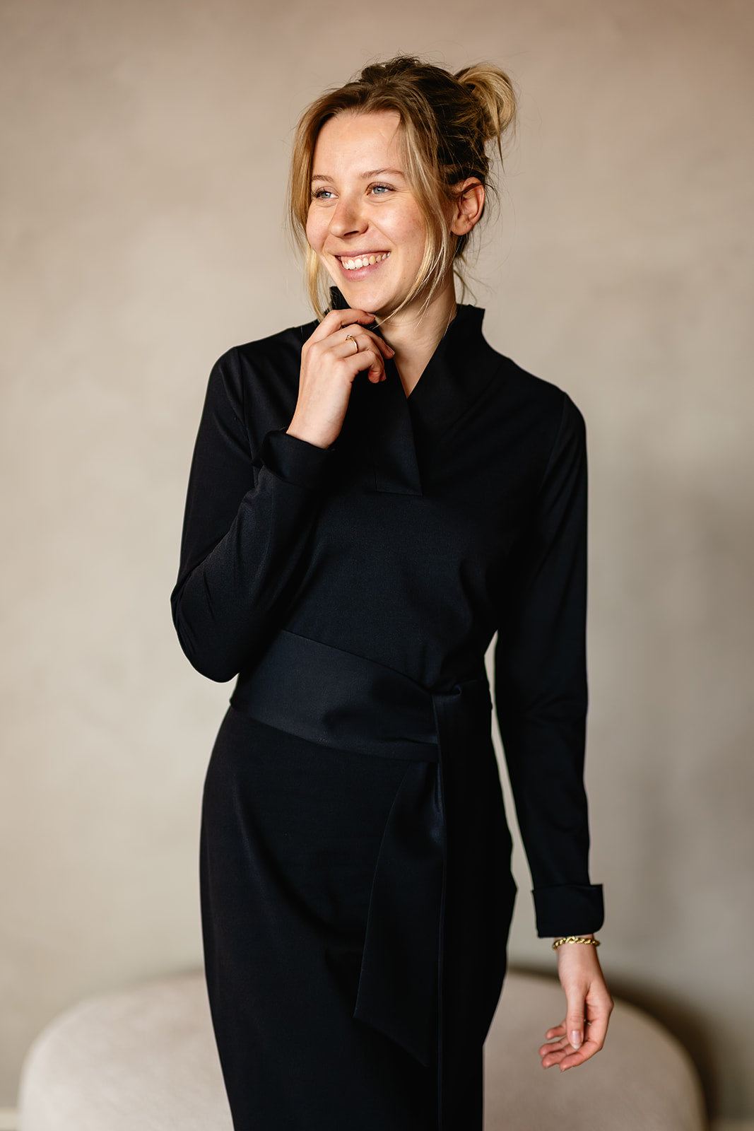 Port Lavande Jurk Mylene zwart