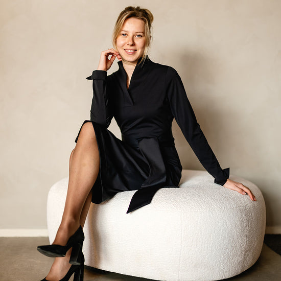 Port Lavande Jurk Mylene zwart