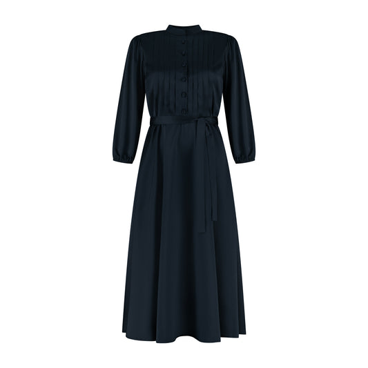 Port Lavande Jurk Tara donkerblauw