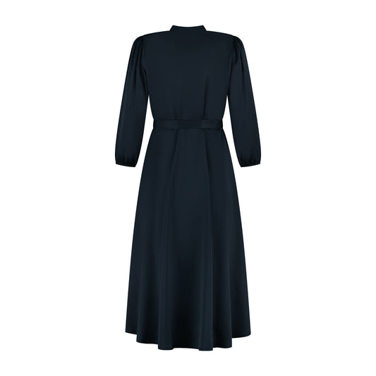 Port Lavande Jurk Tara donkerblauw