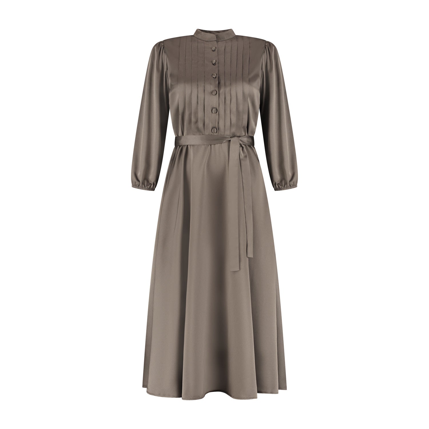 Port Lavande Jurk Tara taupe