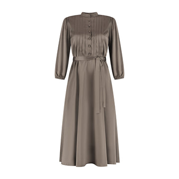 Port Lavande Jurk Tara taupe