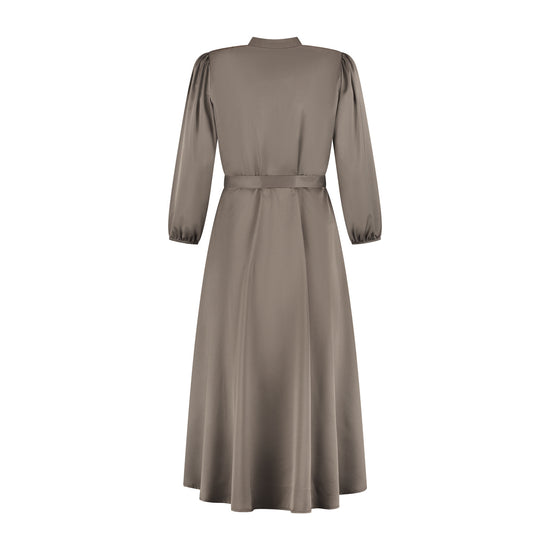 Port Lavande Jurk Tara taupe