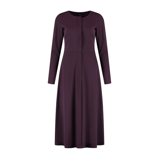 Port Lavande Jurk Viola aubergine