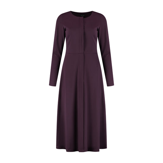 Port Lavande Jurk Viola aubergine