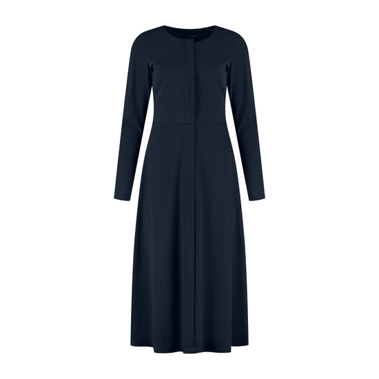 Port Lavande Jurk Viola donkerblauw