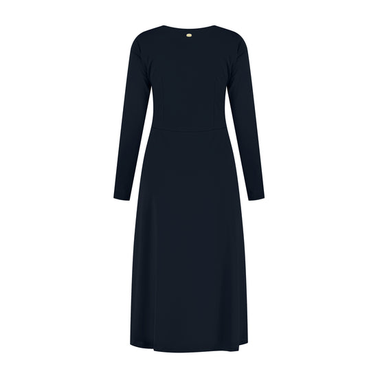 Port Lavande Jurk Viola donkerblauw