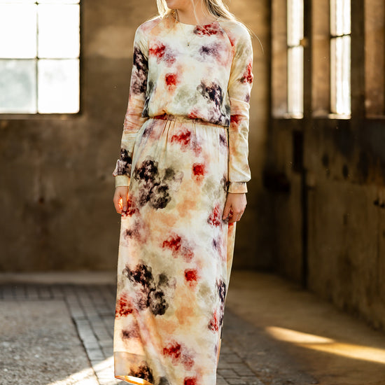 Port Lavande Jurk Violet bruin