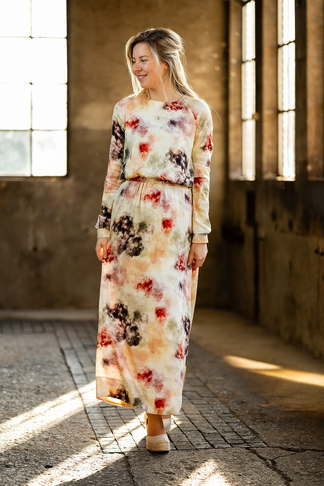 Port Lavande Jurk Violet bruin