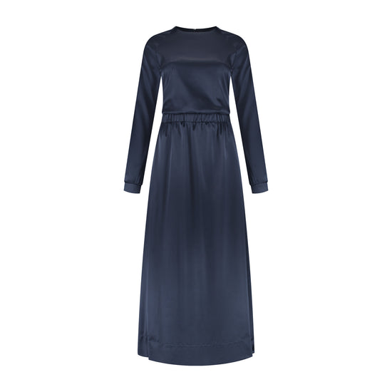 Port Lavande Jurk Violet donkerblauw