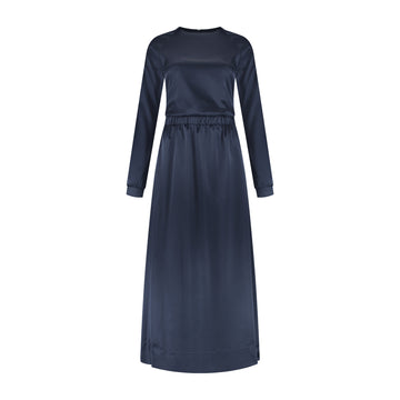 Port Lavande Jurk Violet donkerblauw