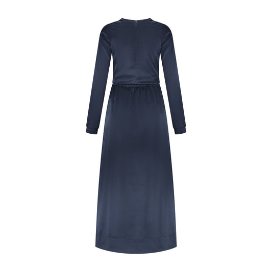 Port Lavande Jurk Violet donkerblauw