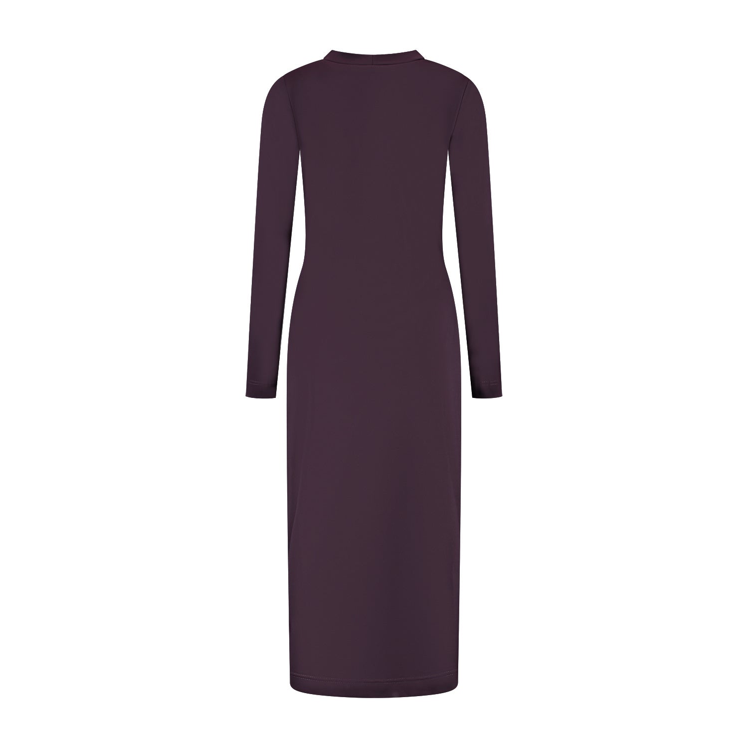 Port Lavande Jurk Zelena aubergine