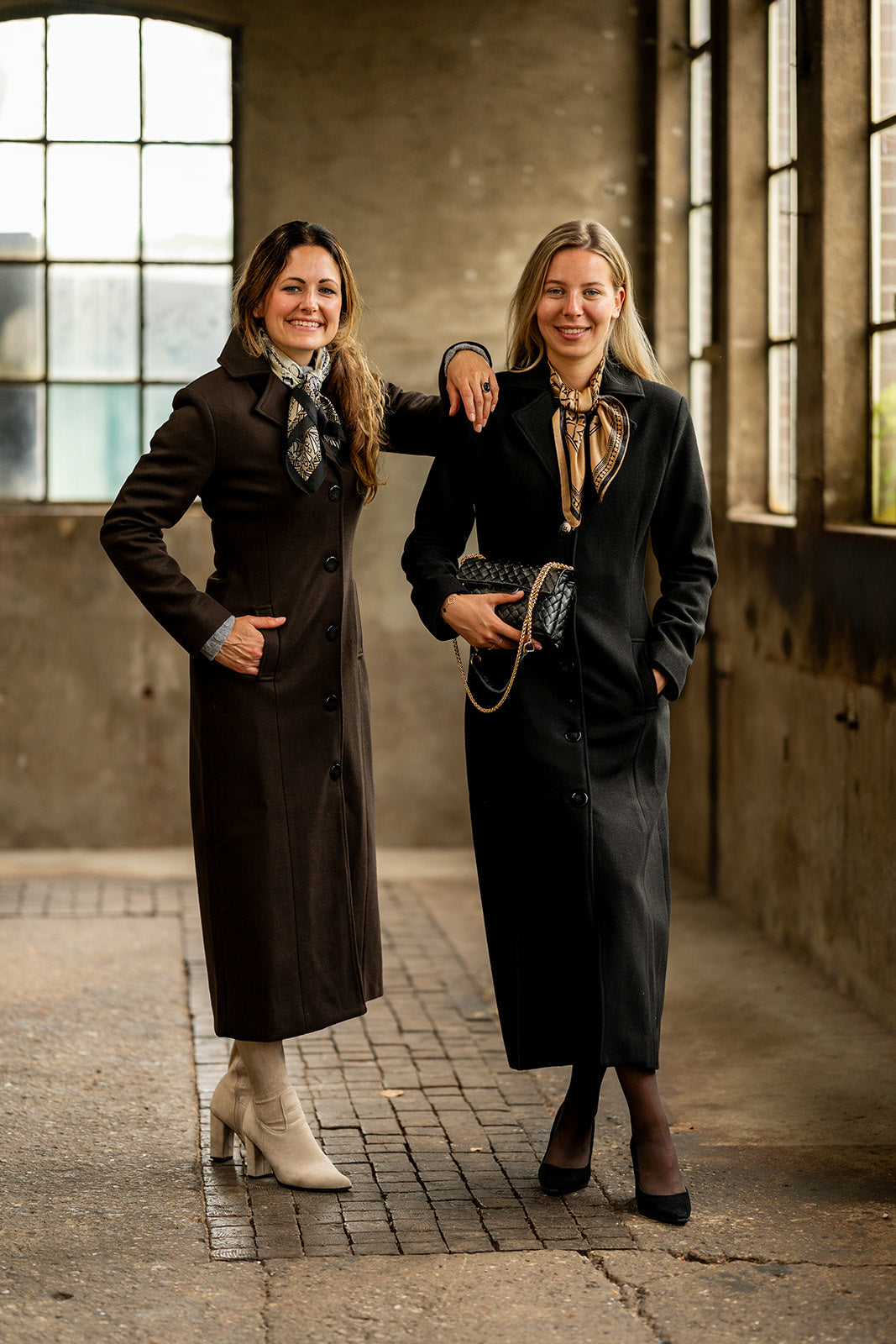 Port Lavande Mantel Marieke donkerbruin