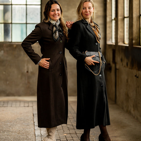 Port Lavande Mantel Marieke zwart