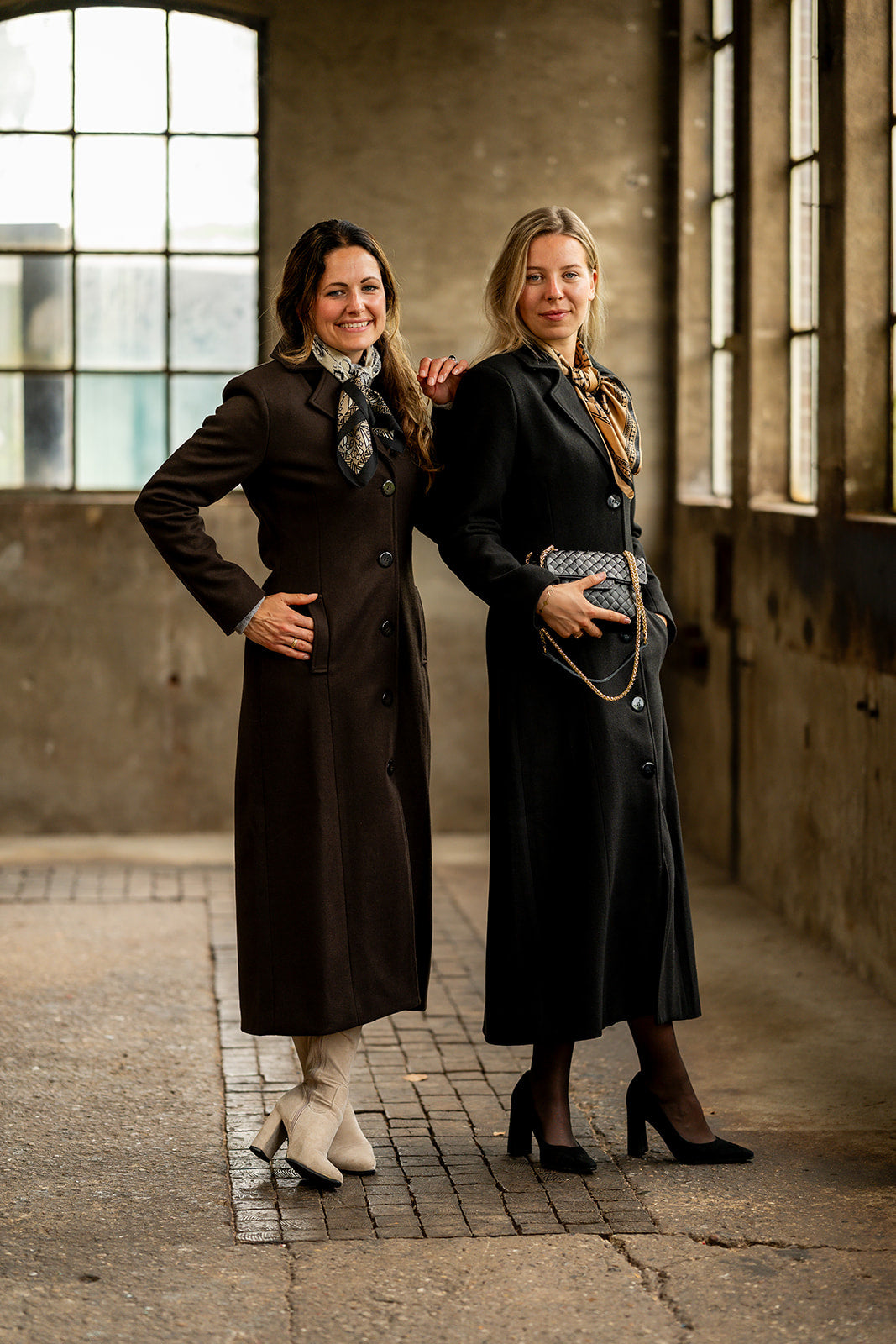 Port Lavande Mantel Marieke zwart