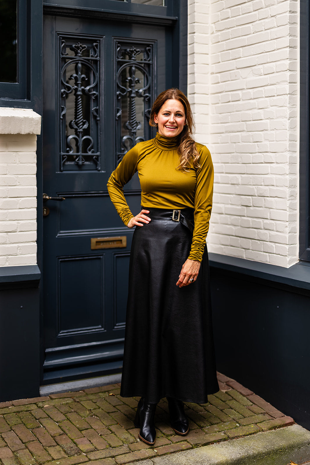 Port Lavande Rok Christiena zwart