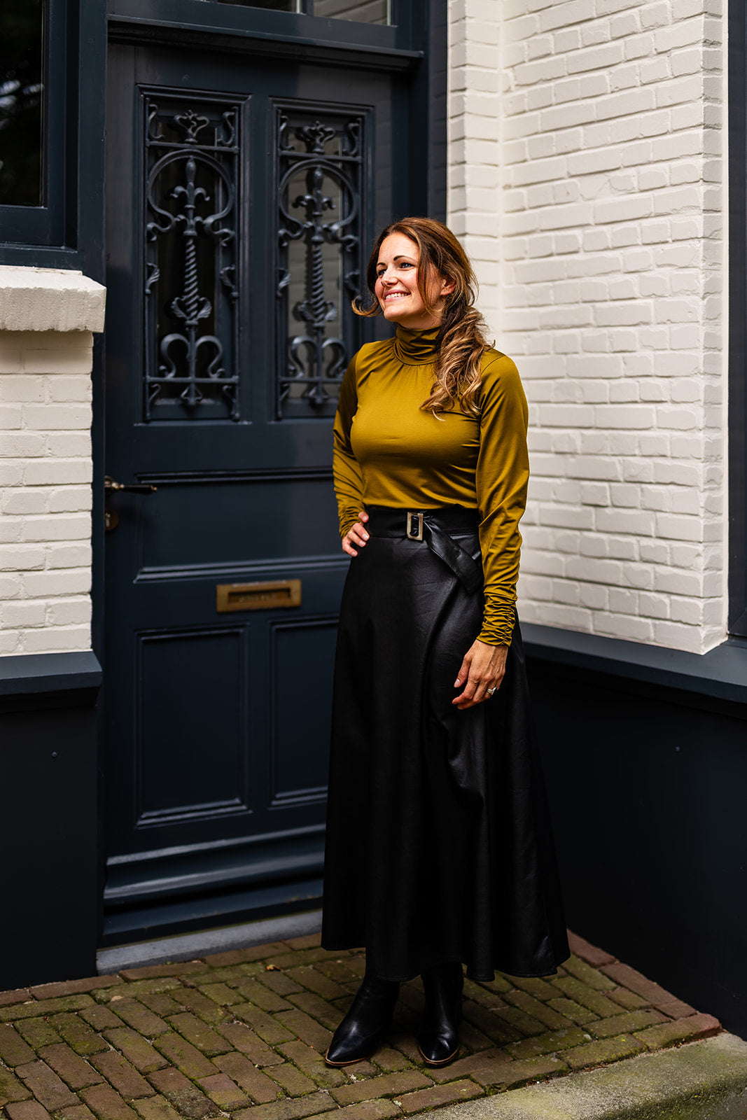 Port Lavande Rok Christiena zwart