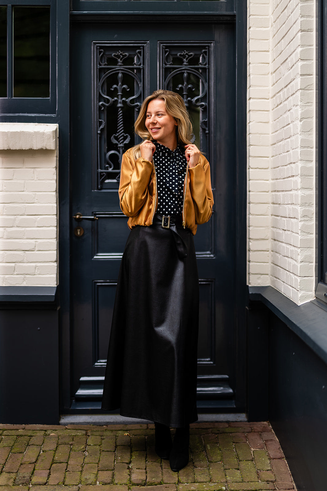Port Lavande Rok Christiena zwart