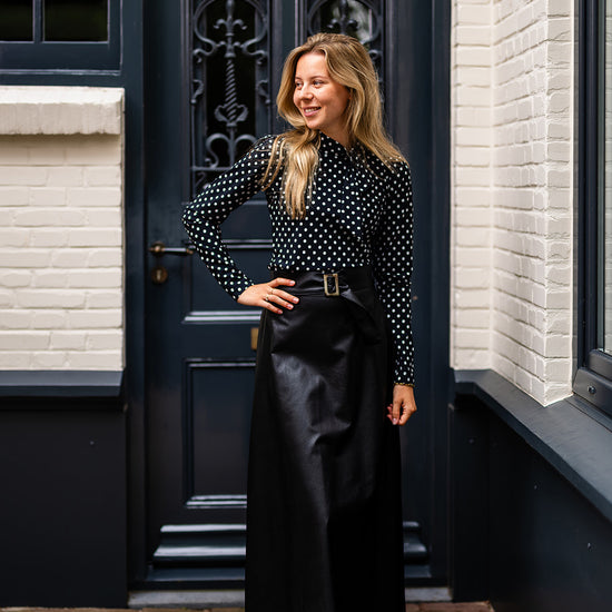 Port Lavande Rok Christiena zwart