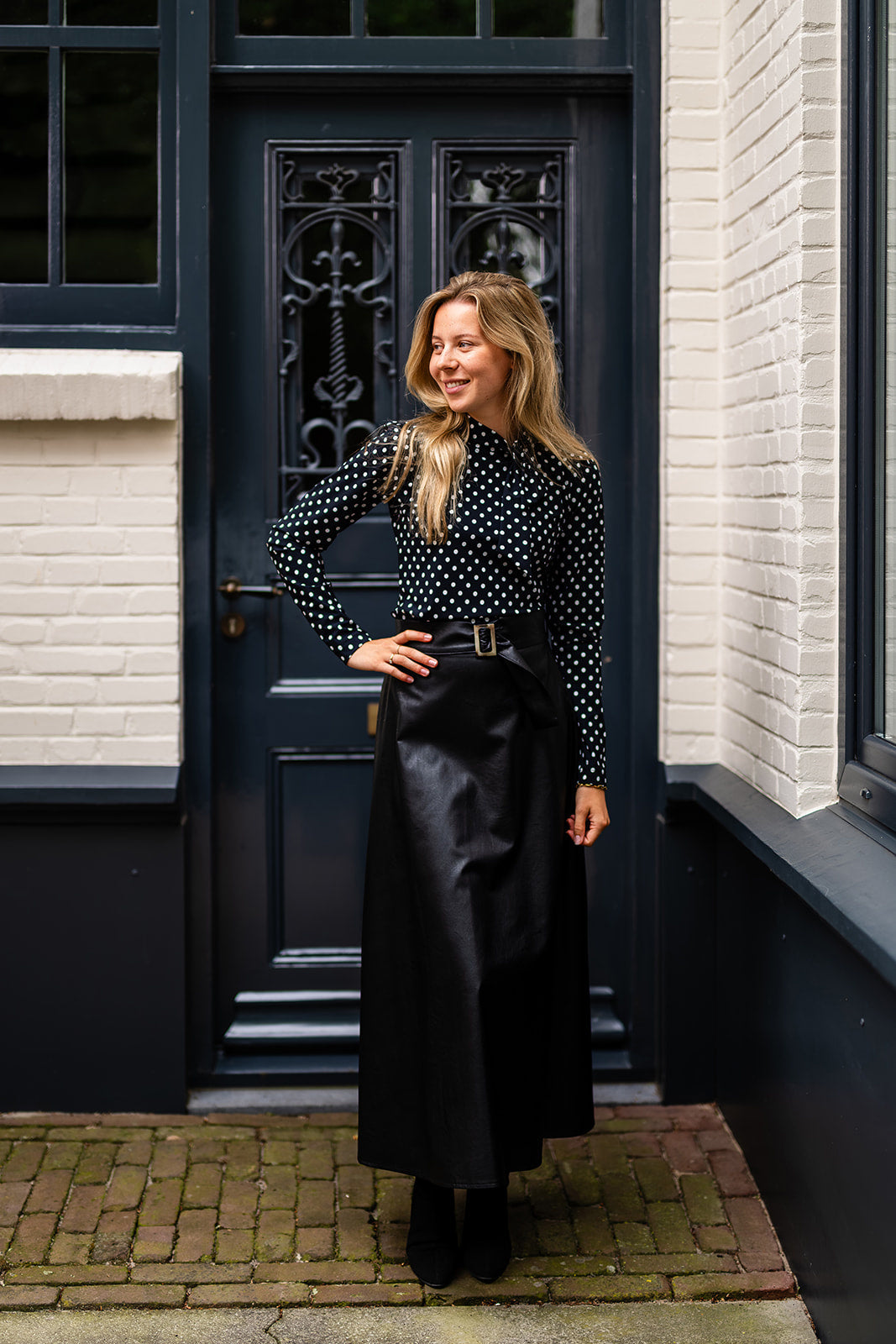 Port Lavande Rok Christiena zwart