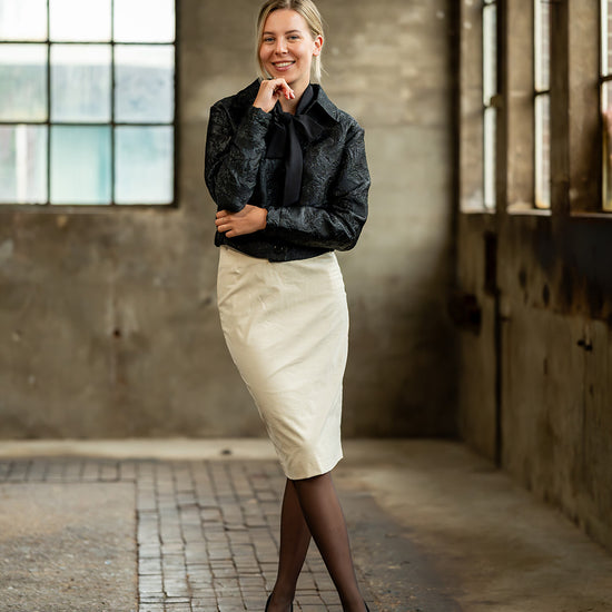 Port Lavande Rok Hilde offwhite