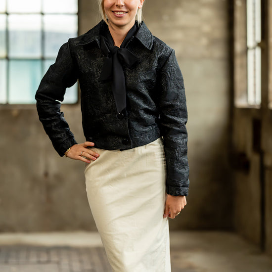 Port Lavande Rok Hilde offwhite