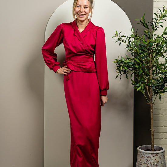 Port Lavande Rok Lucia cerise