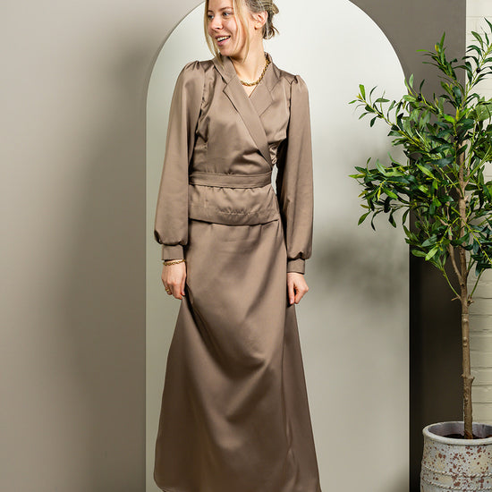 Port Lavande Rok Lucia taupe