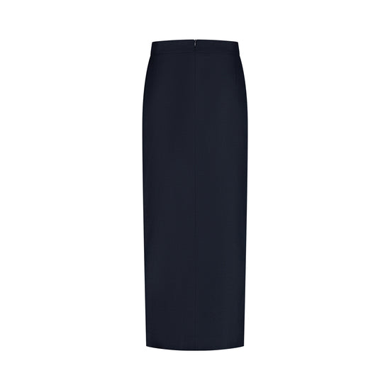 Port Lavande Rok Sarina donkerblauw
