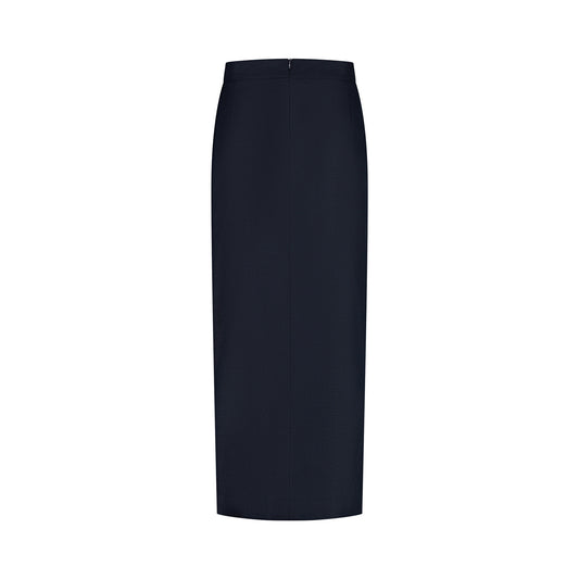 Port Lavande Rok Sarina donkerblauw