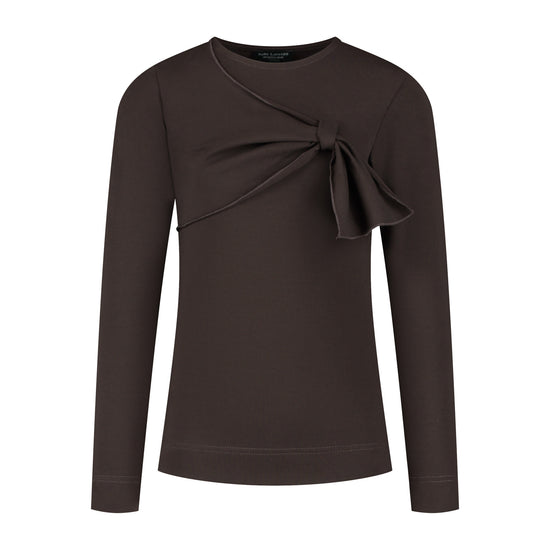 Port Lavande Shirt Liselot donkerbruin