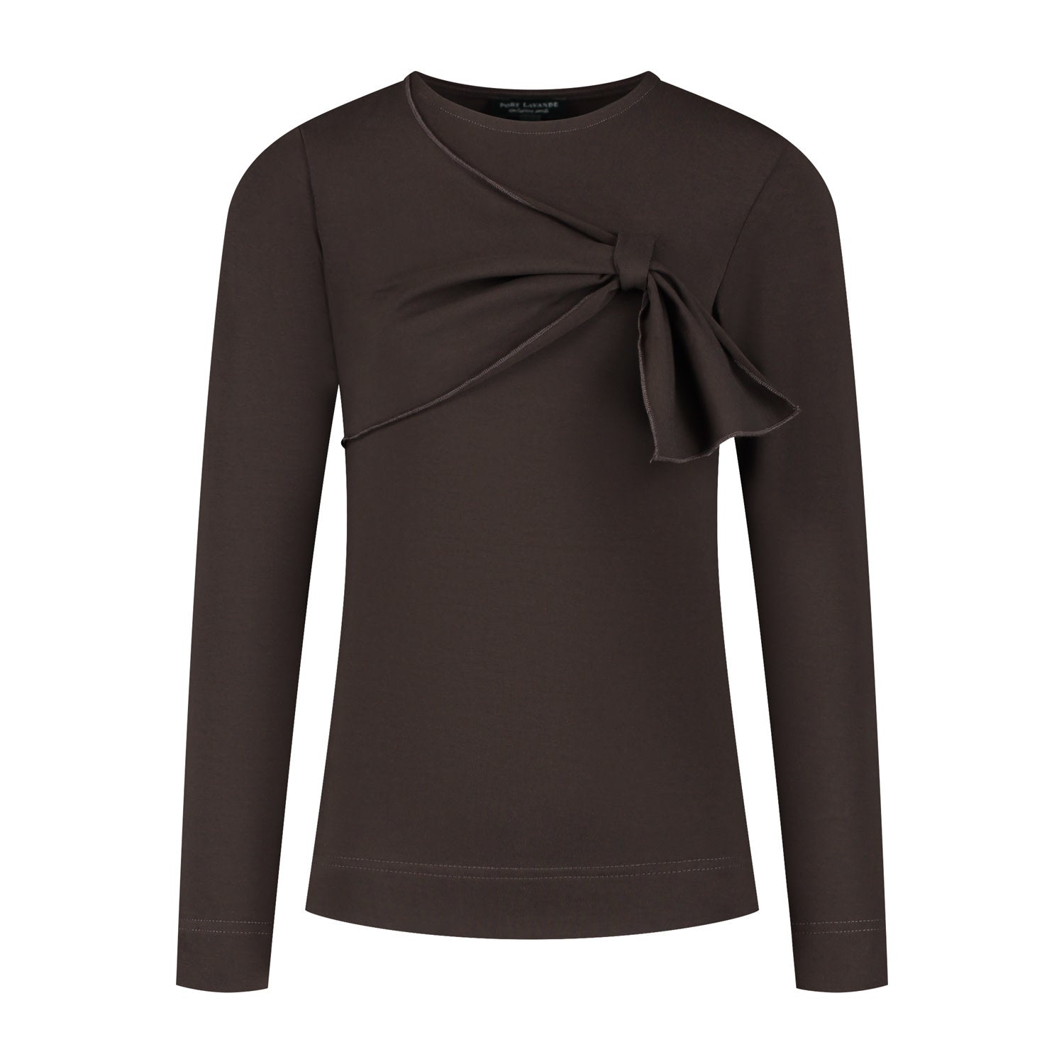 Port Lavande Shirt Liselot donkerbruin