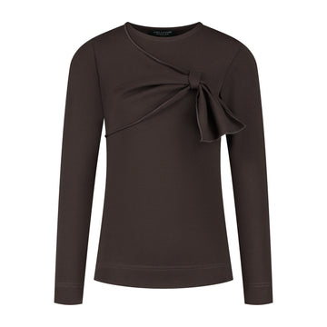 Port Lavande Shirt Liselot donkerbruin