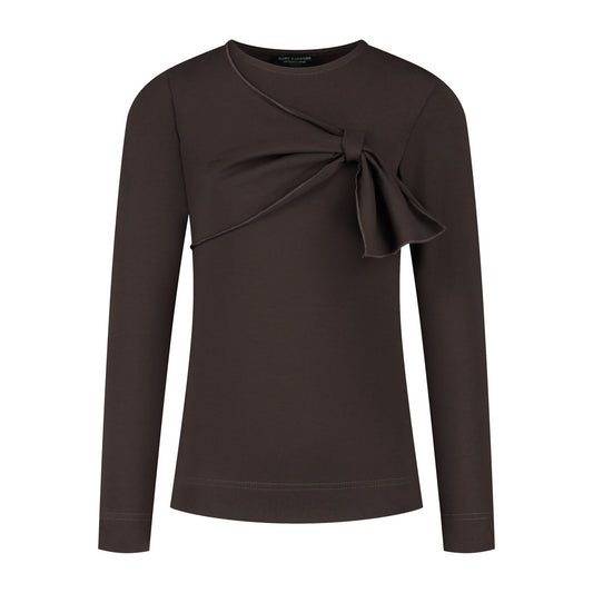 Port Lavande Shirt Liselot donkerbruin